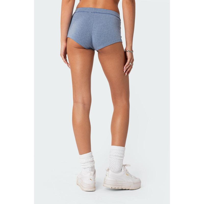 Maelle Pointelle Micro Shorts