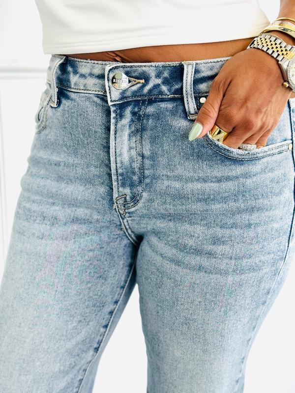 Risen Light Daringly Distressed Jeans (Reg & Plus)