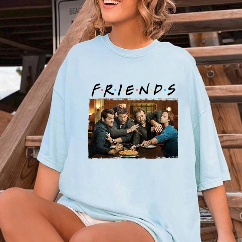 Supeerenatural Vintage Shirt, Supeernatural Retro Homage, Friends Supeerenatural shirt, Sam-Winchester Shirt, Dean-Winchester Shirt