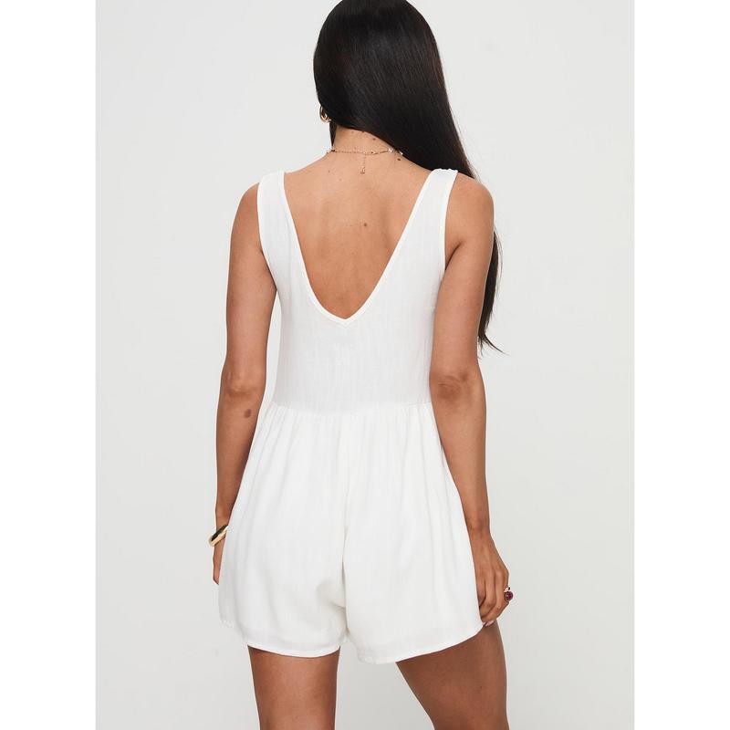 Mackellar Romper White