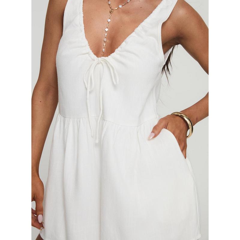 Mackellar Romper White