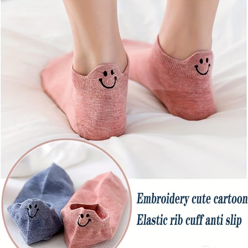 10 Pairs Socks Elastic Ankle Length Cotton Socks Aesthetic Socks Cute Socks Lightweight Low Cut Socks For Women Girl Women's Ruffled